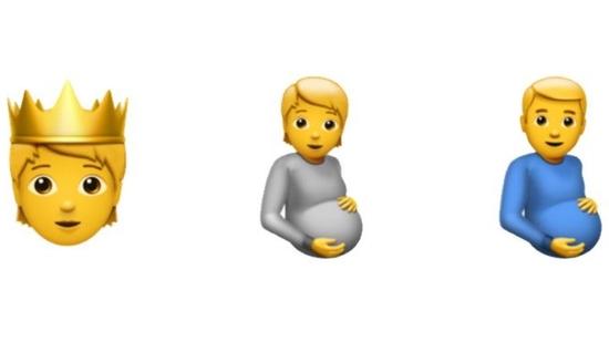 蘋果iOS新增懷孕的男人表情符號是什么意思
