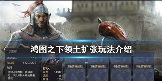 鸿图之下领土扩张玩法介绍